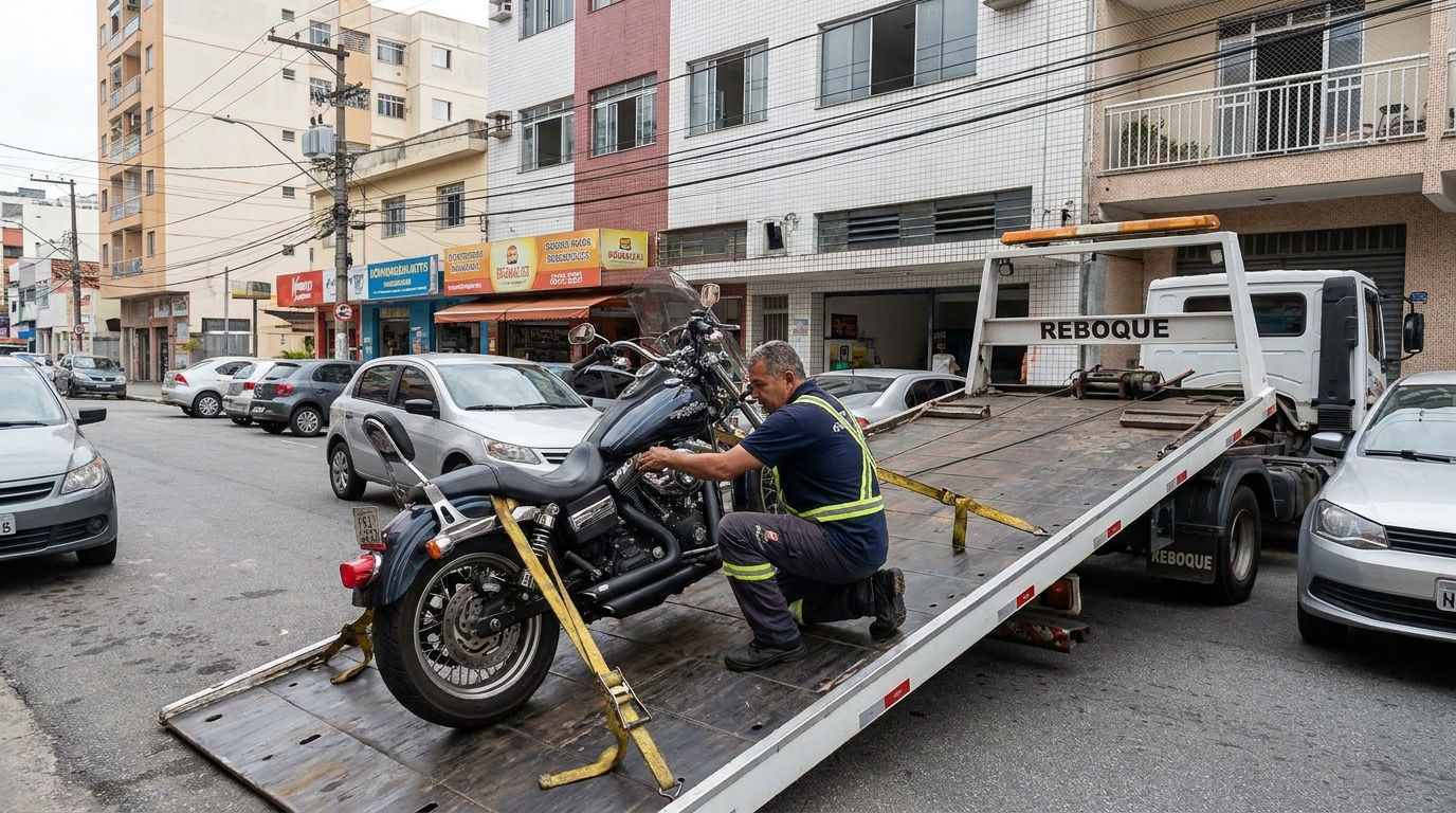 Guincho para Moto em Uberaba‑MG