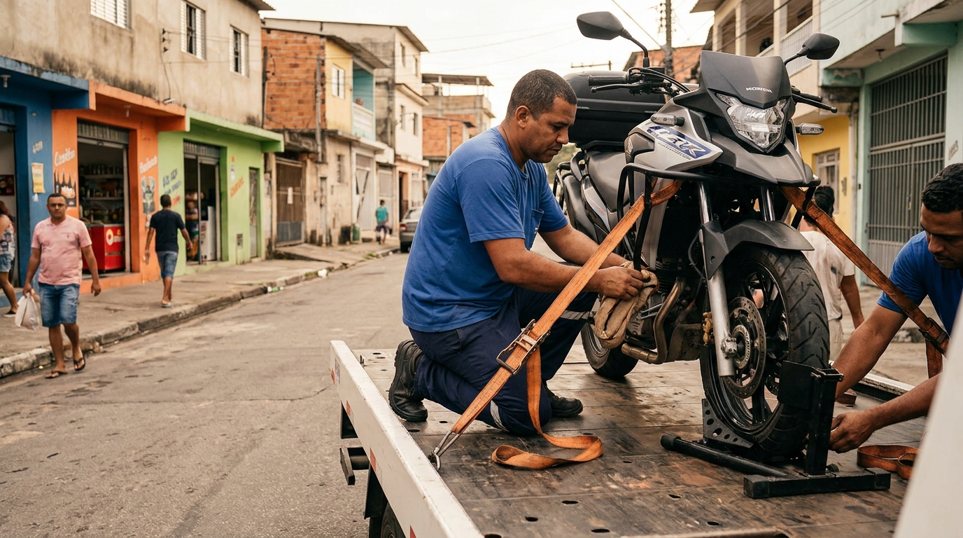 Guincho para Moto em Uberaba‑MG